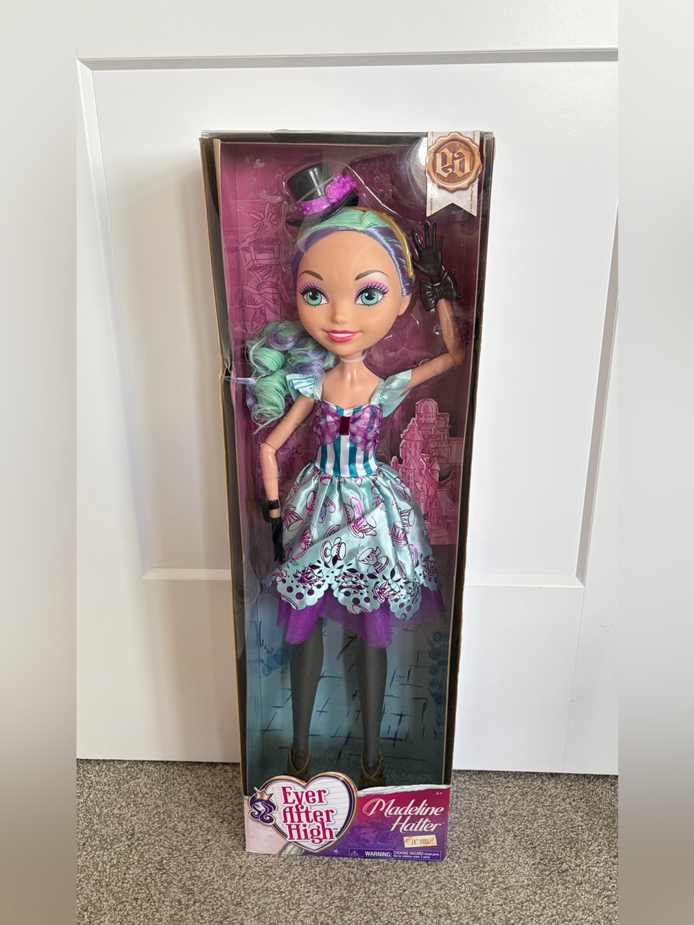 28” Tall Ever After High Madeline Hatter Doll